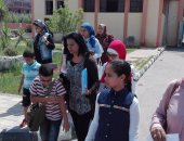مياه القناه تنظم رحلة علمية لأطفال مكتبة مصر بمحطة القنطرة غرب