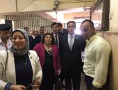 لجنة حقوق الإنسان بالبرلمان تغادر قسم الوراق فى طريقها لـ"إمبابة"