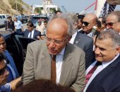 وزير التنمية المحلية يغادر البحيرة بعد الانتهاء من احتفالات العيد القومى 