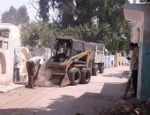 حملة مكبرة لإزالة الإشغالات بشوارع فوه بكفر الشيخ