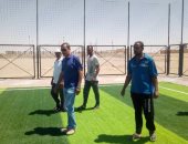 بالصور.. رئيس مركز باريس يتفقد مشروعات خدمية قبل افتتاحها بالعيد القومى