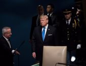 بالصور.. ترامب بالأمم المتحدة: بعض الأنظمة الممثلة هنا تدعم الإرهاب.. وستسقط يوما