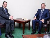 الرئيس السيسي يلتقى نظيره القبرصى فى نيوريوك 