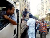 حى السلام أول يشن حملة لرفع الإشغالات وأخرى للرقابة على المخابز