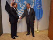 الرئيس السيسى يلتقى الأمين العام للأمم المتحدة 