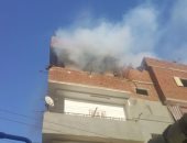 نشوب حريق بشقة سكنية في إمبابة