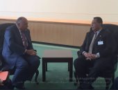 بالصور.. جلسة محادثات بين وزيرى خارجية مصر والسودان بالأمم المتحدة
