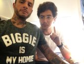 الفيشاوى ينشر صورته مع أحمد مالك أثناء توجههما لمهرجان الجونة