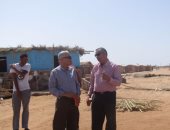 بالصور.. سكرتير عام محافظة جنوب سيناء يتفقد مشروعات مدينة ابورديس