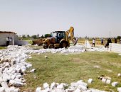 إزالة تعديات على أملاك الرى بالدقهلية