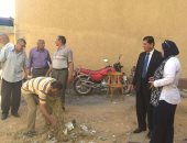 بالصور ..حملة نظافة بمديرية تعليم كفر الشيخ انطلاقاً لحملة "بيئة عمل صحية وجميلة"