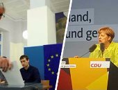 أنجيلا ميركل عقب فوزها فى الانتخابات الألمانية: قادرون على تحمل المسئولية