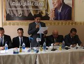 حملة علشان تبنيها تعقد مؤتمرها الصحفى الأول لمطالبة السيسي بالترشح لولاية ثانية.. الحملة: حمى مصر.. أعاد الاستقرار.. تعامل مع الملف الاقتصادى بإخلاص ووطنية مضحيا بشعبيته.. وسنجوب المحافظات لجميع توقيعات التأييد