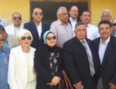 بالصور.. ائتلاف حب الوطن يتفقد المنطقة الصناعية بالعاشر لبحث مشاكل العمال
