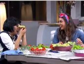 بالفيديو.. شاهد ياسمين صبرى تطبخ أكلتها المفضلة مع إسعاد يونس فى "صاحبة السعادة"