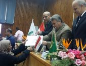 القاضى وعشماوى يطلقان المرحلة الرابعة من مشروع  الثروة الحيوانية فى مشتهر