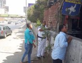 بالصور.. المرور يشن حملات مكثفة لرفع الإشغالات بالطرق السريعة