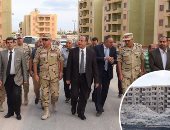 بالصور.. الدولة تواصل جهودها لتطوير العشوائيات.. توفير 1008 وحدة سكنية جديدة ببشاير الخير 3 بالإسكندرية.. رفع كفاءة 21 بلوك بتعاونيات العامرية و نقل سكان خندق المكس فى أكتوبر.. و توصيل الصرف لمساكن الكيلو 38