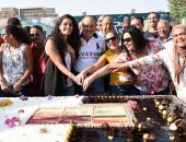 بالصور.. أعضاء الصيد يحتفلون بعودة عمرو السعيد إلى رئاسة النادى