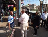 حملة لإزالة الإشغالات بمدينة الحامول وصيانة أسقف باكيات السمك
