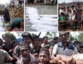 دفن ضحايا غرق مركب لمسلمى الروهينجا فى مقبرة جماعية ببنجلادش