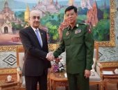 قطر تدعم بورما للفتك بمسلمى الروهينجا.. وسفيرها يلتقى رئيس أركان جيش ميانمار
