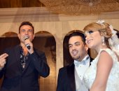 عمرو دياب ونيكول سابا يحييان حفل زفاف يارا الزمتى ومصطفى إدريس