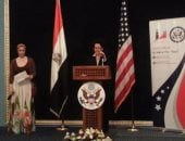 بدء حفل استقبال نانسى كوربت قنصل أمريكا الجديد بالإسكندرية