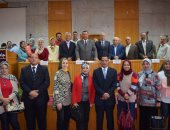 بالصور ..رئيس جامعة المنوفية يدعو منسوبى الجامعة للارتقاء بها 