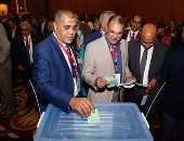 بالفيديو والصور.. بدء التصويت لاختيار أعضاء المكتب السياسى فى انتخابات دعم مصر