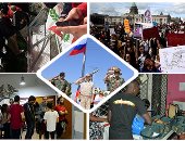 العالم هذا الصباح بالصور.. بدء التصويت فى استفتاء انفصال إقليم كتالونيا .. إصابة 26 شخصاً إثر سقوط حاجز بمدرجات ملعب فى فرنسا .. نصب تذكارى بحلب لشهداء الجيش السورى .. مدينة بوما بالكاميرون تعلن استقلالها