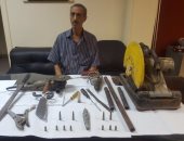 القبض على صاحب محل عطور لاتهامه بتصنيع الاسلحة النارية والاتجار فيها بشبرا