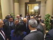 انتخابات اللجان والحشد لها يسيطران على أحاديث النواب فى البهو الفرعونى