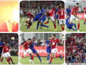 فيديوجراف .. هكذا يستقبل استاد برج العرب الجماهير فى مباراة الأهلى والنجم