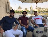 محمد صلاح يدعم عبد الله السعيد قبل مواجهة الكونغو