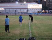 نيبوشا يجرى "سباق" جرى بين لاعبى الزمالك.. اعرف السبب