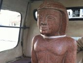 بالصور.. ضبط عامل زراعى بحوزته 9 قطع أثرية و140 ألف جنيه فى البحيرة