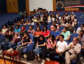 وفد من طلبة كلية الهندسة بالجامعة الألمانية يزور ميناء دمياط 