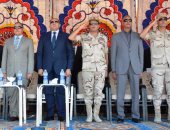 بالصور.. محافظ سوهاج يشهد احتفالات ذكرى أكتوبر بالكورنيش الشرقى