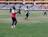 بالصور.. جون أنطوى يشارك لأول مرة فى مران غانا استعدادا لمباراة أوغندا