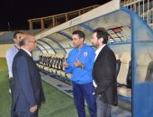 بالصور.. رئيس بتروسبورت يزور مران الزمالك