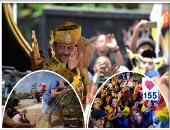 العالم هذا الصباح.. بالصور.. مظاهرات بكتالونيا ترفض استقلال..الحياة تعود لطبيعتها فى بورتوريكو بعد إعصار ماريا.. ترامب يلتقى الناجين من مذبحة لاس فيجاس.. واحتفالات ببروناى لمرور 50 عاما على حكم حسن البلقية