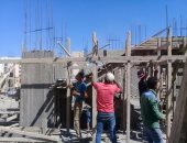 إيقاف أعمال البناء المخالف والتحفظ على المعدات بـ 6 عقارات فى الإسكندرية