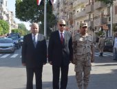 محافظ قنا ومدير الأمن يشهدان الاحتفالات بذكرى انتصارات أكتوبر