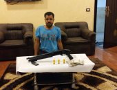 القبض على هارب من حكم بالسجن 5 سنوات وبحوزته بندقية فى الخصوص بالقليوبية