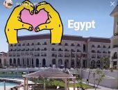 نانسى عجرم تنشر صور من فندق الماسة قبل ساعات من إحياء حفل الافتتاح