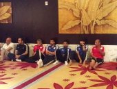 المنتخب يؤدى صلاة الجمعة بمسجد ملاصق لفندق الإقامة