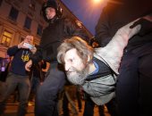 بالصور.. الشرطة الروسية تعتقل عشرات المعارضين فى أماكن متفرقة من البلاد