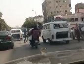قارئ يطالب بتشغيل أنفاق المشاة المغلقة بشارع الهرم للحد من الحوادث
