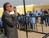 بالصور .. رئيس مدينة أبورديس: الحصة الأولى عن انتصارات أكتوبر